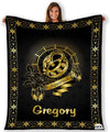 Customized Zodiac Blanket, with Custom Names, Horoscope Design, for Friends and Family, Birthday, Christmas, House Warming Gift, Super Soft and Warm Blanket
