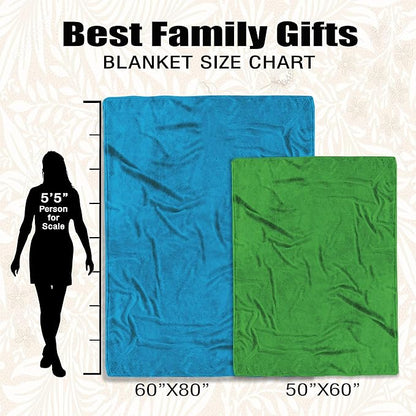 Premium Fleece Blankets for Grand Son with Quotes, Birthday, Children's Day Gifts, Supersoft and Cozy Blanket