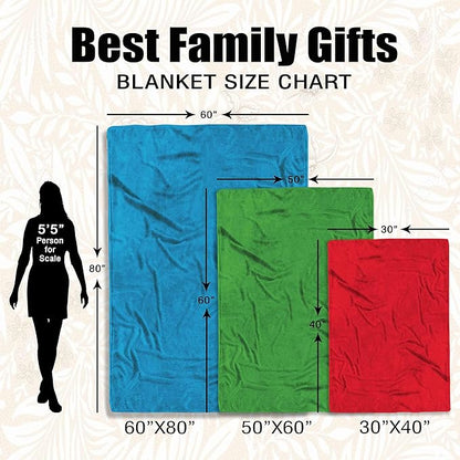 We Hugged This Blanket, Custom Grandparents Blanket, Customized Throw Blanket for Grandma, Grandpa, Nana, Gigi, Pop Etc, Grandparents Day, Christmas, Super Soft Blanket