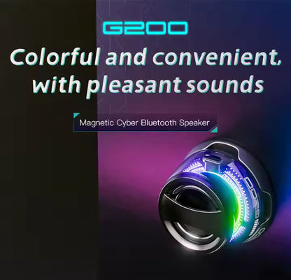 New G200 Bluetooth Wireless Speaker Magnetic Small High Sound Computer Portable Speakers Subwoofer For Home Desktop Gifts