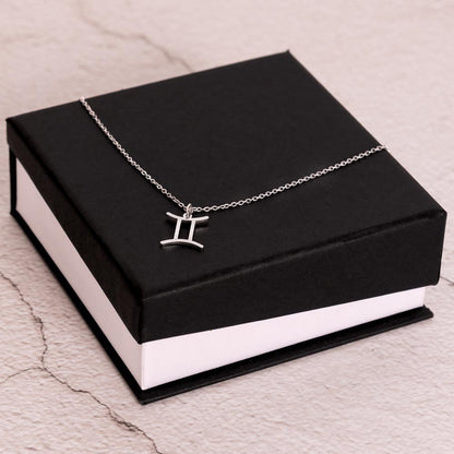 18K Gold Plated Zodiac Sign Necklace For Women, Wear Your Zodiac Sign and Claim Your Luck, Birthday Gift For Her, Premium Quality Material