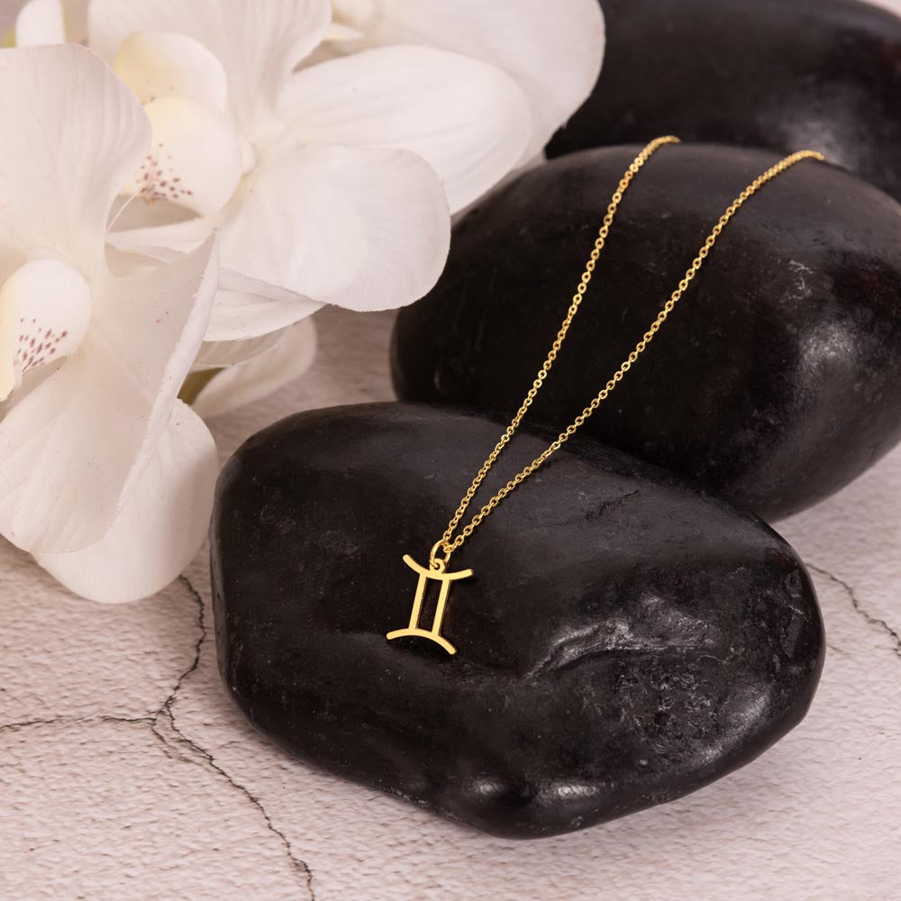 18K Gold Plated Zodiac Sign Necklace For Women, Wear Your Zodiac Sign and Claim Your Luck, Birthday Gift For Her, Premium Quality Material