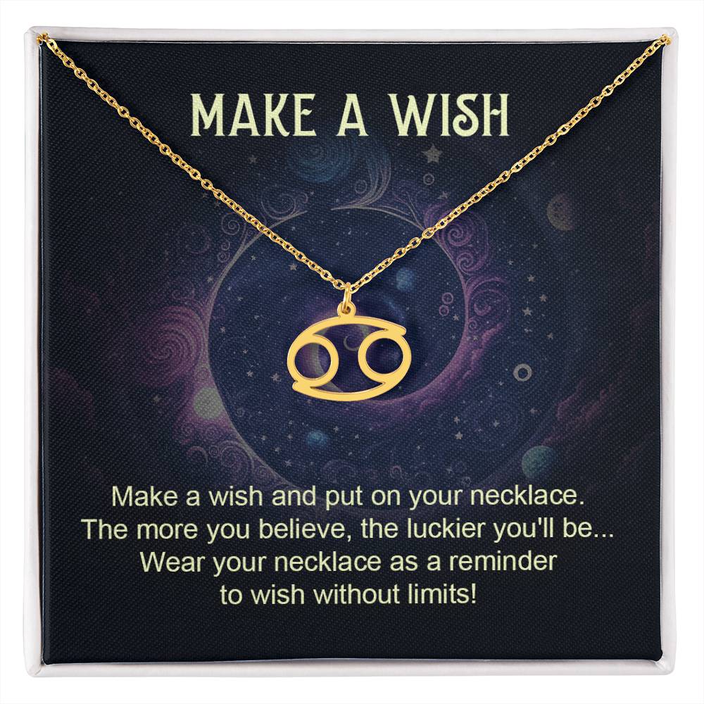 18K Gold Plated Zodiac Sign Necklace For Women, Wear Your Zodiac Sign and Claim Your Luck, Birthday Gift For Her, Premium Quality Material