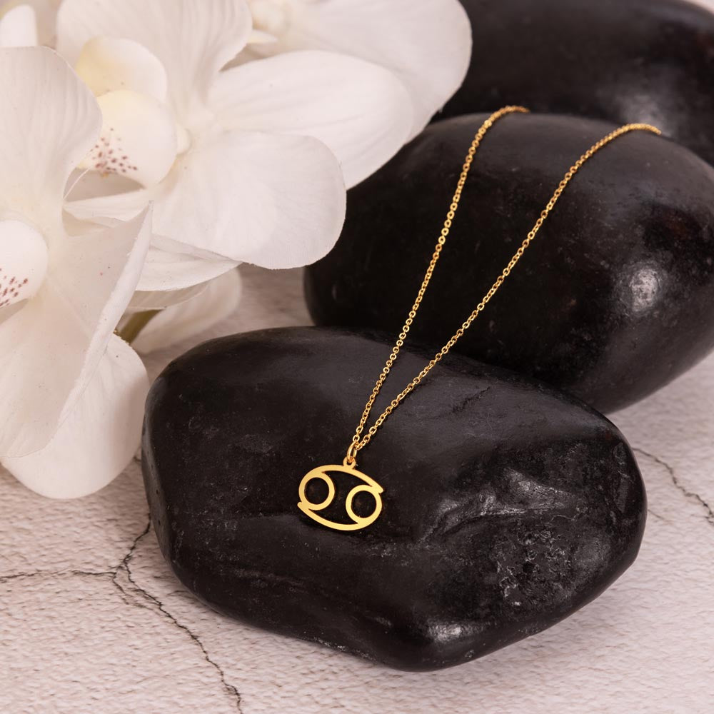 18K Gold Plated Zodiac Sign Necklace For Women, Wear Your Zodiac Sign and Claim Your Luck, Birthday Gift For Her, Premium Quality Material