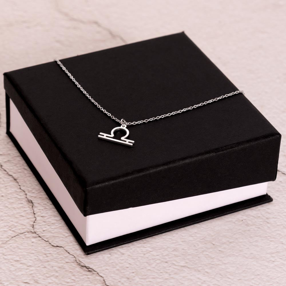 18K Gold Plated Zodiac Sign Necklace For Women, Wear Your Zodiac Sign and Claim Your Luck, Birthday Gift For Her, Premium Quality Material