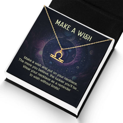 18K Gold Plated Zodiac Sign Necklace For Women, Wear Your Zodiac Sign and Claim Your Luck, Birthday Gift For Her, Premium Quality Material