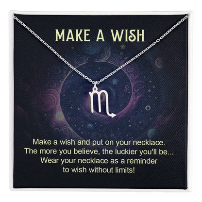 18K Gold Plated Zodiac Sign Necklace For Women, Wear Your Zodiac Sign and Claim Your Luck, Birthday Gift For Her, Premium Quality Material