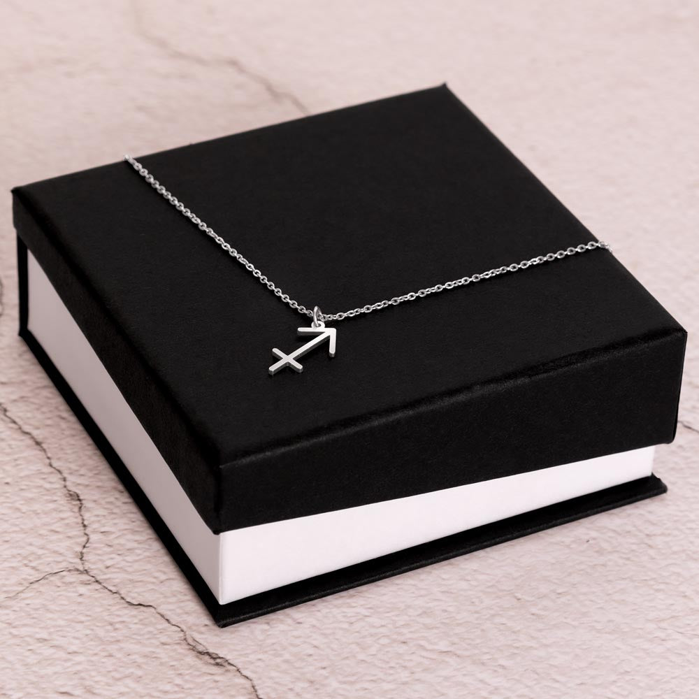 18K Gold Plated Zodiac Sign Necklace For Women, Wear Your Zodiac Sign and Claim Your Luck, Birthday Gift For Her, Premium Quality Material