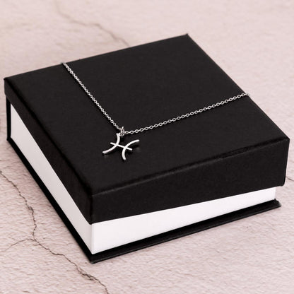 18K Gold Plated Zodiac Sign Necklace For Women, Wear Your Zodiac Sign and Claim Your Luck, Birthday Gift For Her, Premium Quality Material