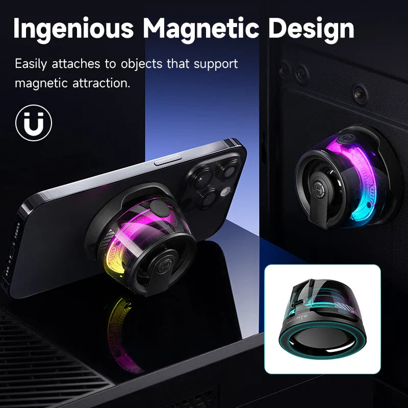 New G200 Bluetooth Wireless Speaker Magnetic Small High Sound Computer Portable Speakers Subwoofer For Home Desktop Gifts