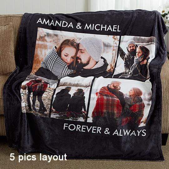 Personalized Blanket With Your Photo & Text For Your Special one