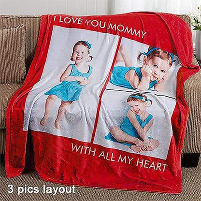 Personalized Blanket With Your Photo & Text For Your Special one