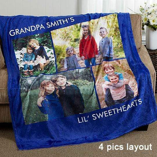 Personalized Blanket With Your Photo & Text For Your Special one