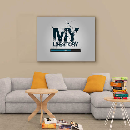 "My Life Story" Creative Wall Art