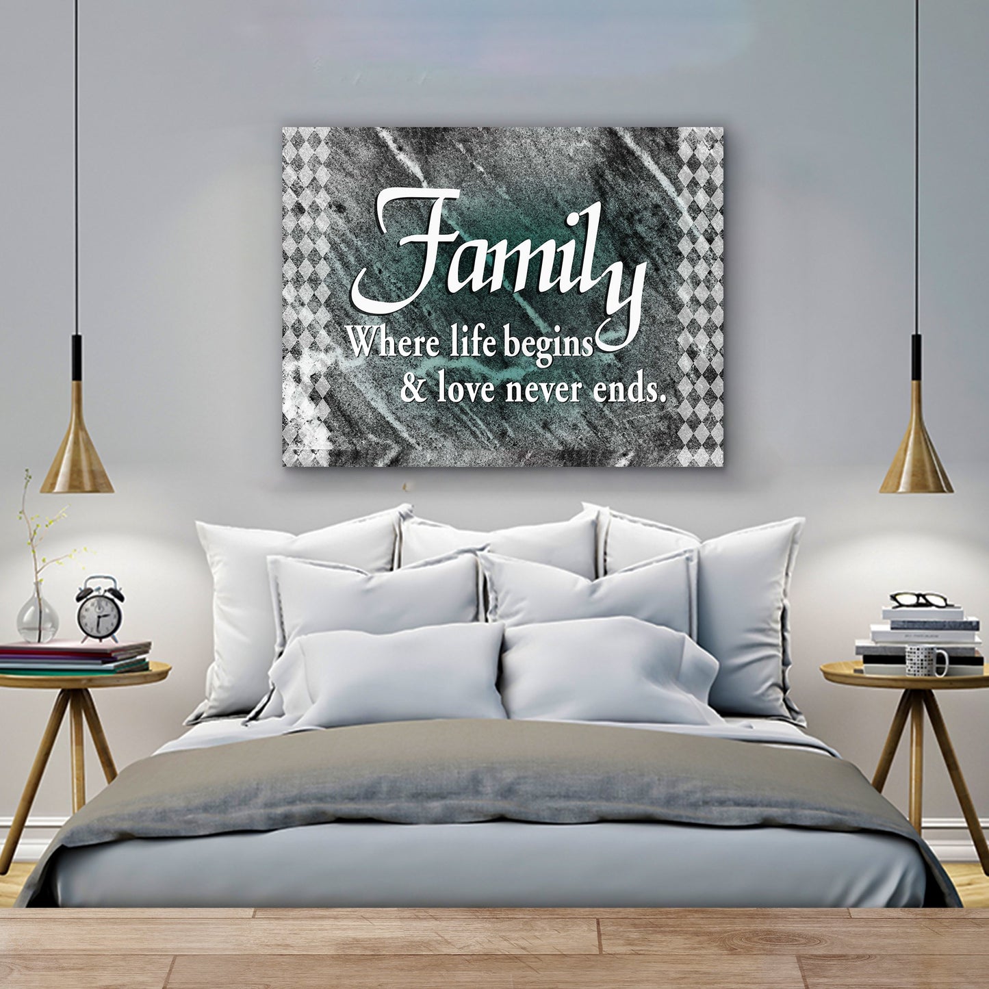 Family Is Everything Canvas Wall Art