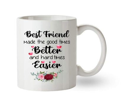 Custom Friendship Mug| Sisters Forever, Choose Name Hairs & Quotes, Personalize Mug For Sister, Mom