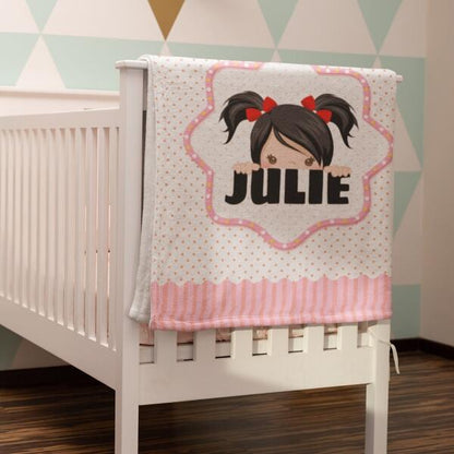 Premium kids With Name Customized Blanket for four Little ones