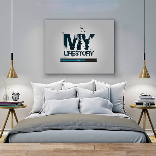 "My Life Story" Creative Wall Art