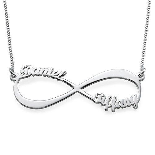 Each Other Infinity Customized Necklace