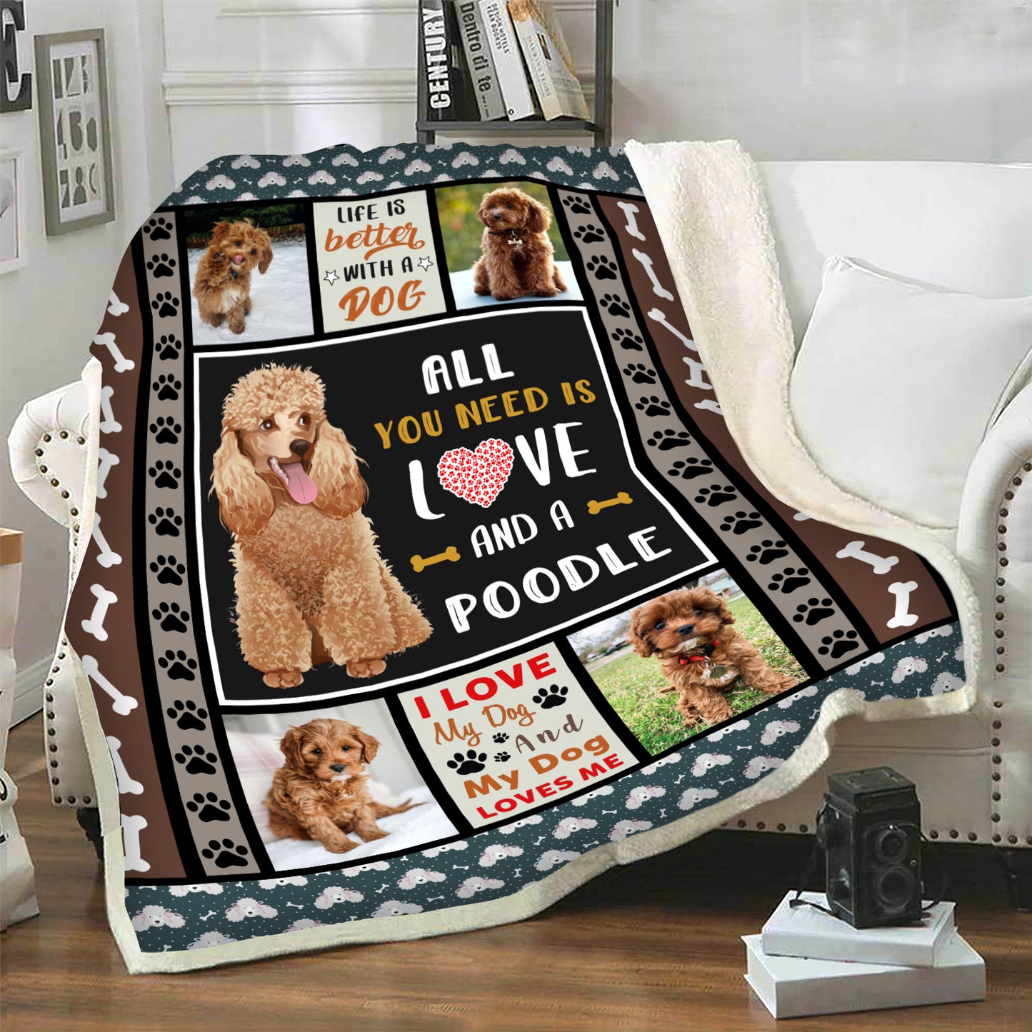 "Custom Dog Blanket"