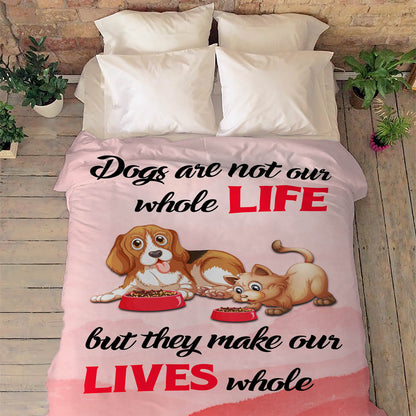 Fleece Blanket For Dog Lovers