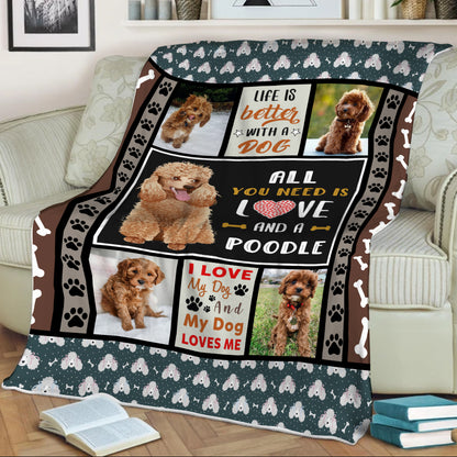 "Custom Dog Blanket"