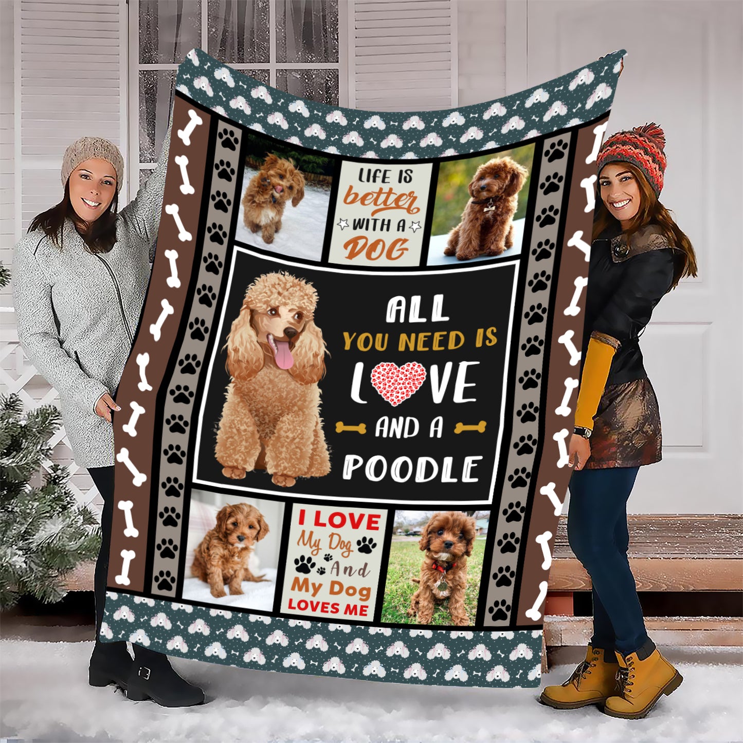 "Custom Dog Blanket"