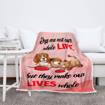 Fleece Blanket For Dog Lovers