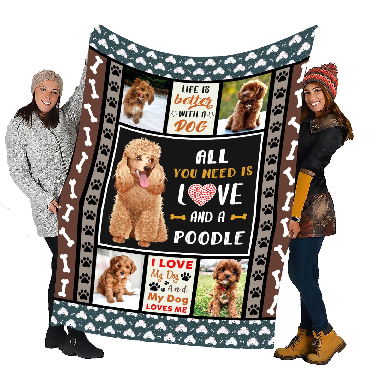 "Custom Dog Blanket"