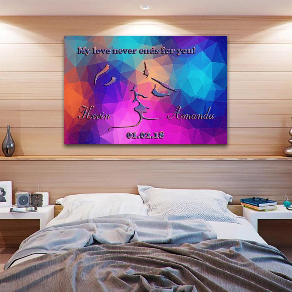 Custom Love Each Other Canvas