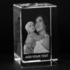 Gift For Mother's Day, Personalized Crystal Block For Mom
