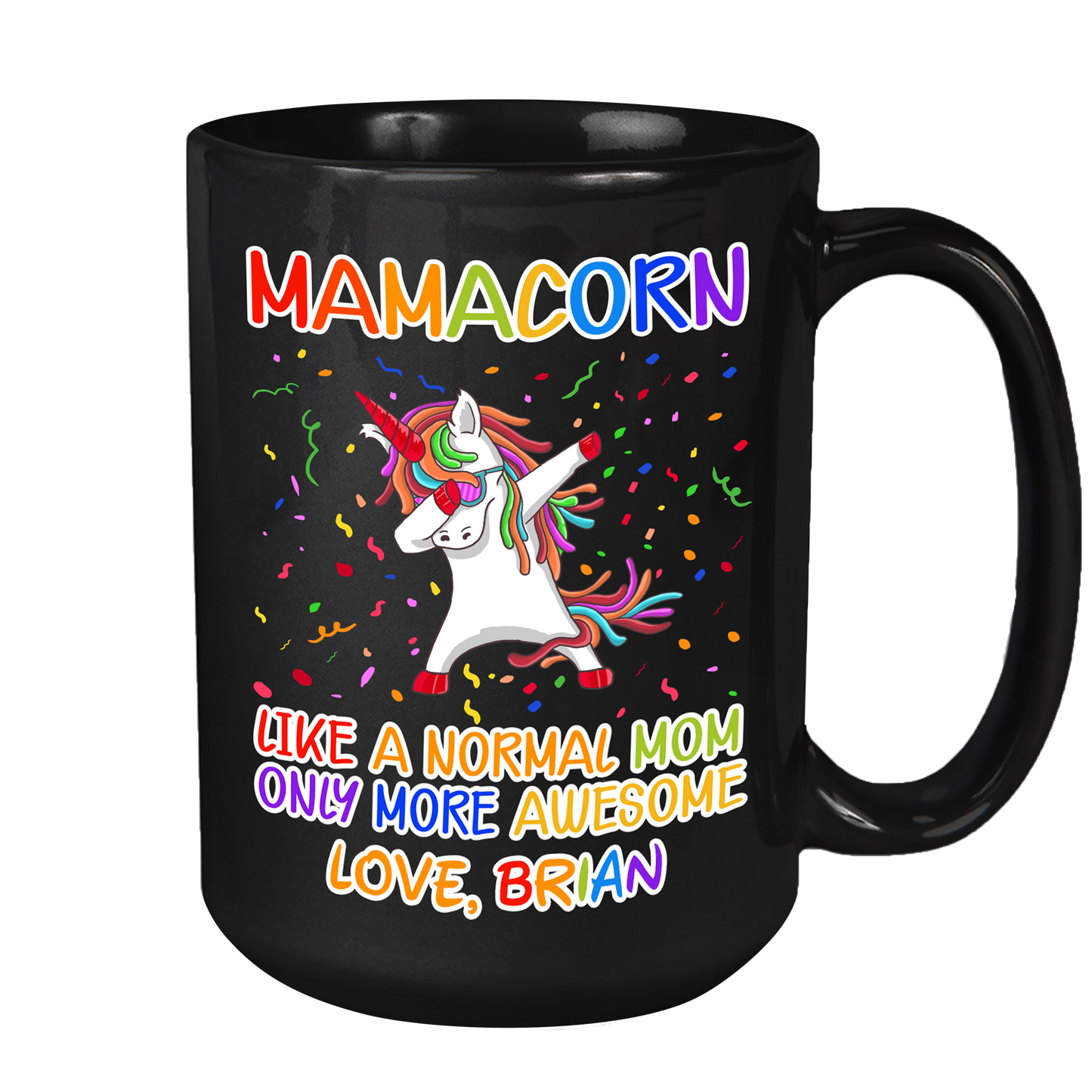 Mamacorn Customized Ceramic Mug For Mom