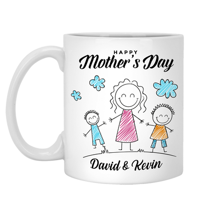 Happy Mother's Day Personalized Coffee Mug