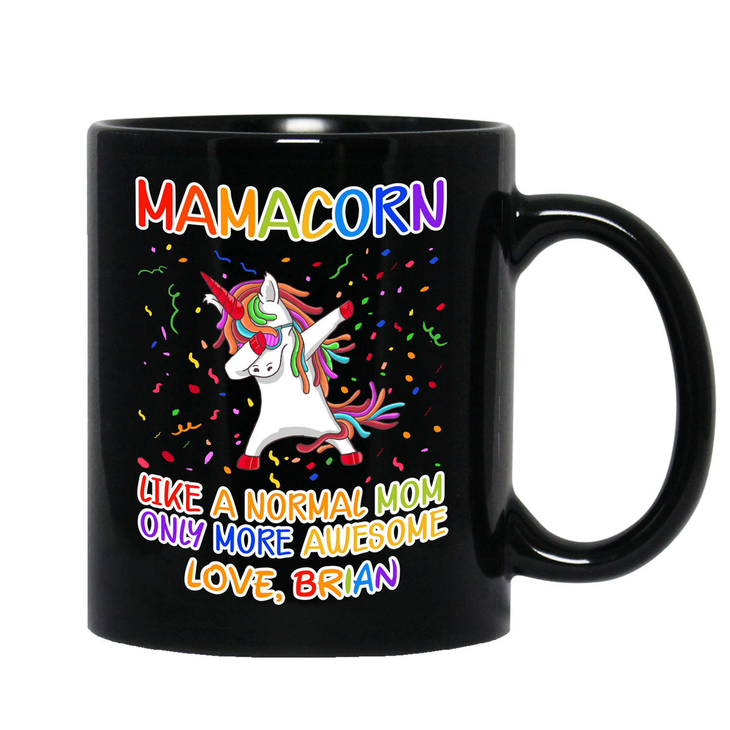 Mamacorn Customized Ceramic Mug For Mom