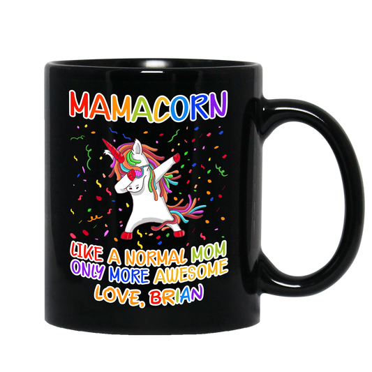 Mamacorn Customized Ceramic Mug For Mom