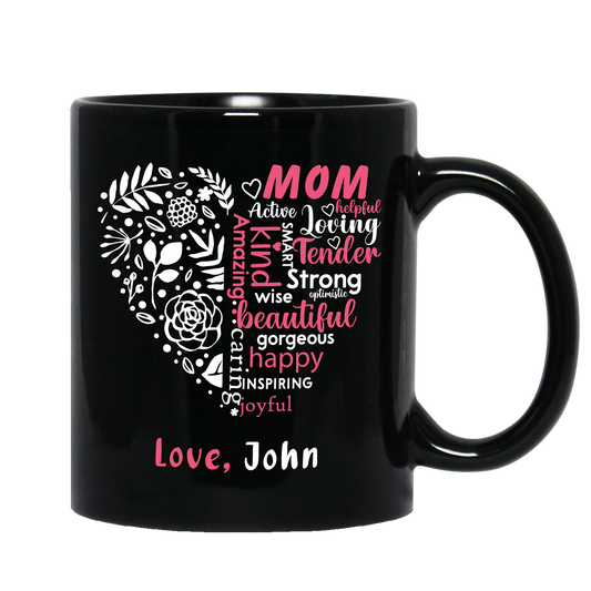 Customized Ceramic Coffee Mug For Mom