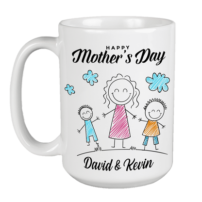 Happy Mother's Day Personalized Coffee Mug