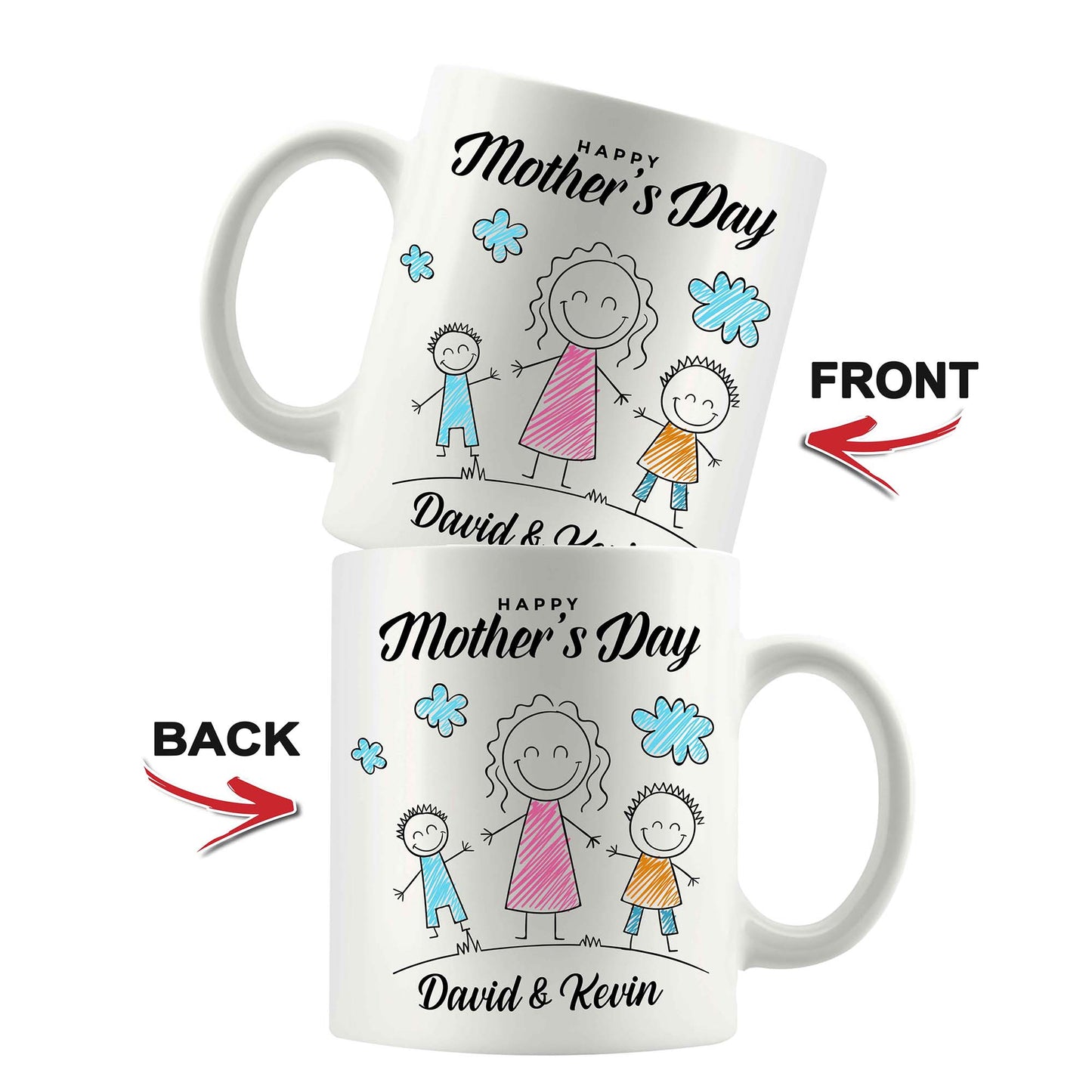 Happy Mother's Day Personalized Coffee Mug