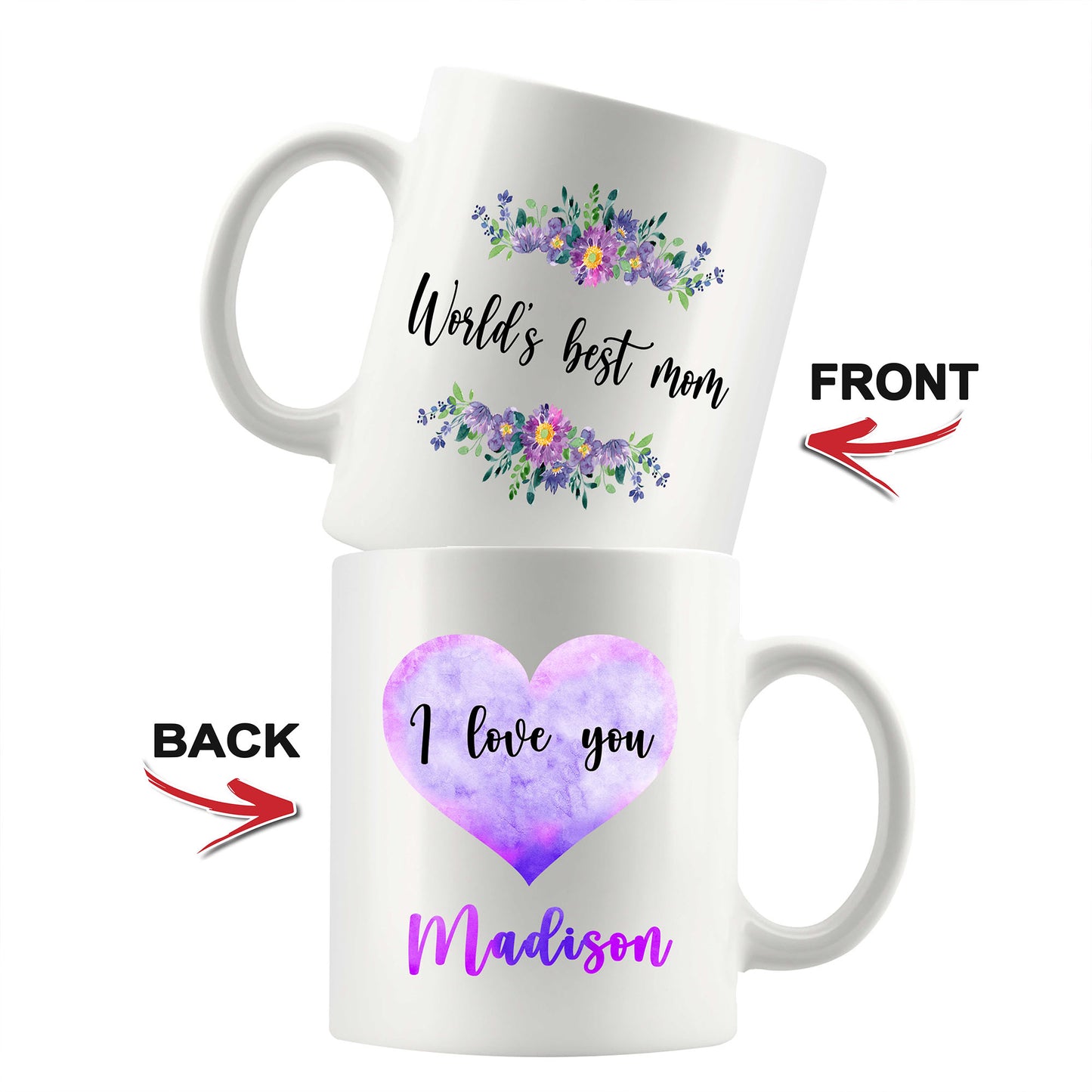 World's Best Mom Custom Mug