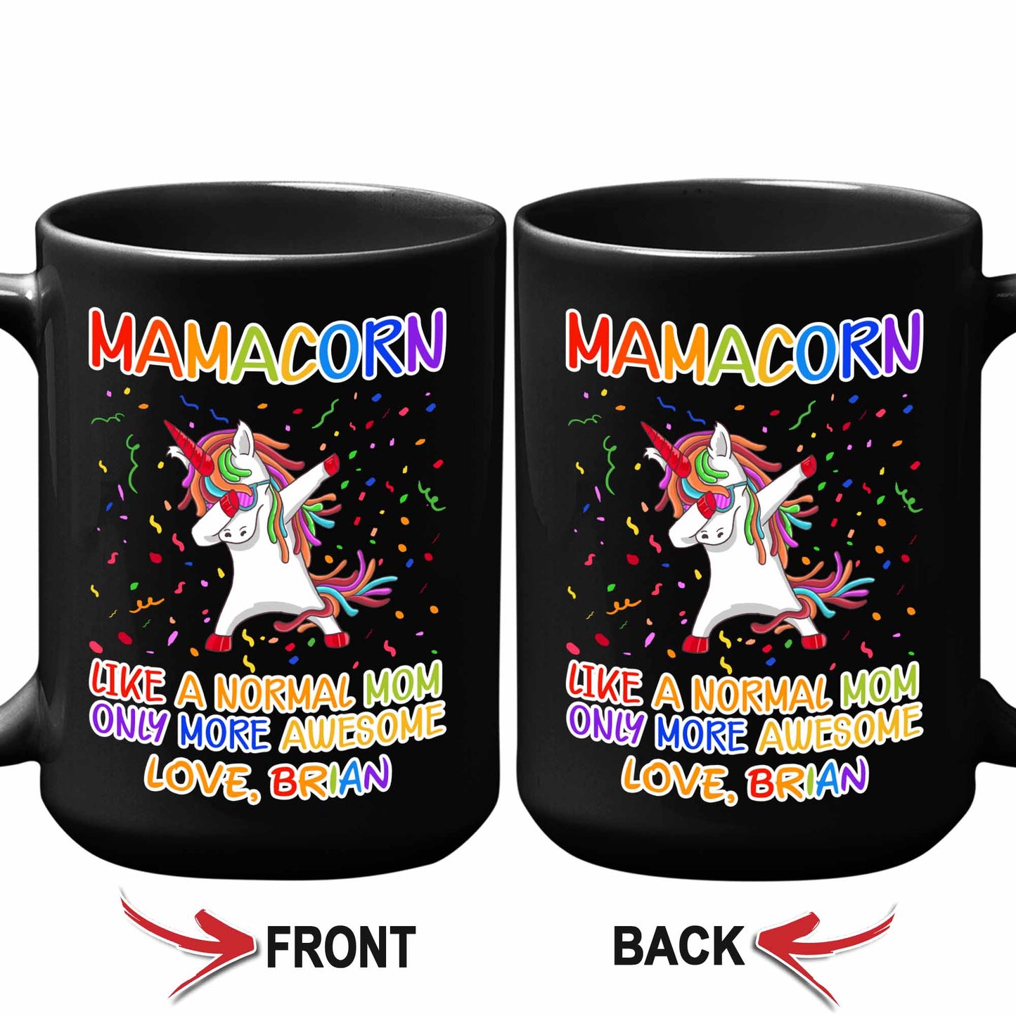 Mamacorn Customized Ceramic Mug For Mom