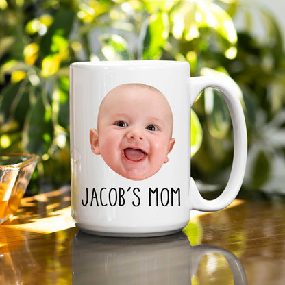 Customized Baby Photo Mug For Mom