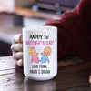 Custom Ceramic Coffee Mug For Mom With Names