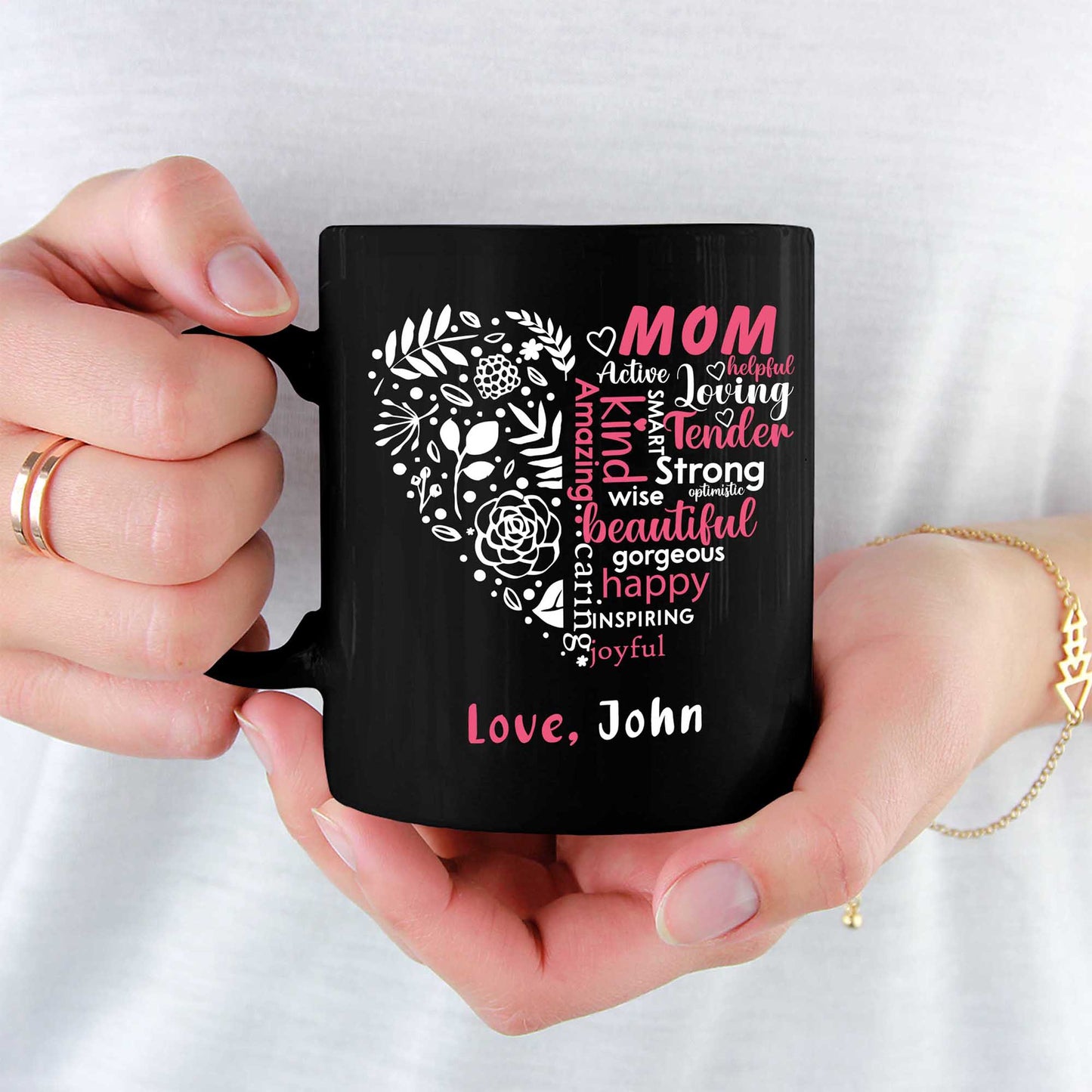 Customized Ceramic Coffee Mug For Mom