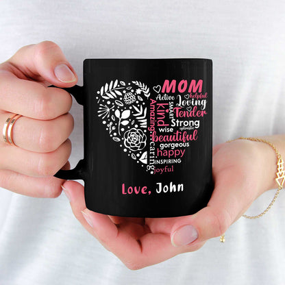 Customized Ceramic Coffee Mug For Mom