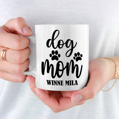 Customized Dog Mom Ceramic Coffee Mug