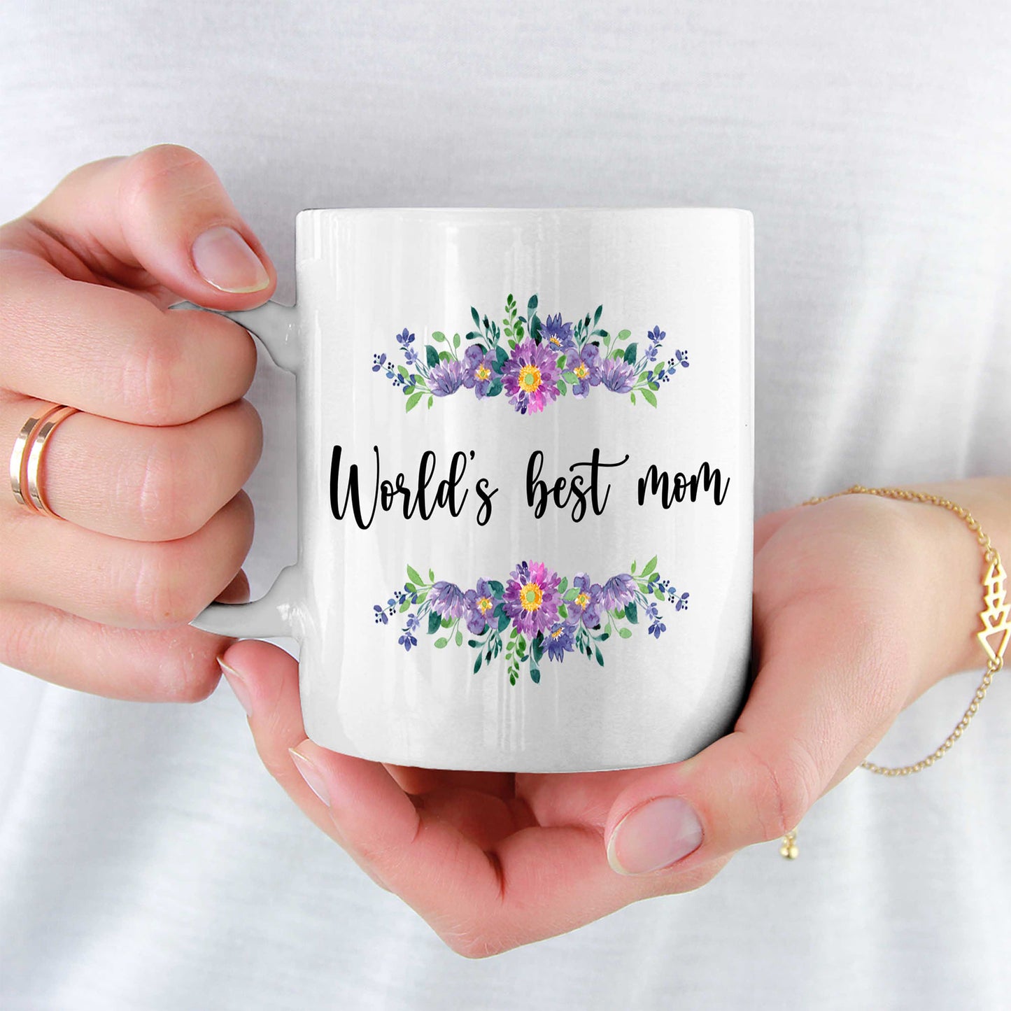 World's Best Mom Custom Mug