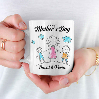 Happy Mother's Day Personalized Coffee Mug