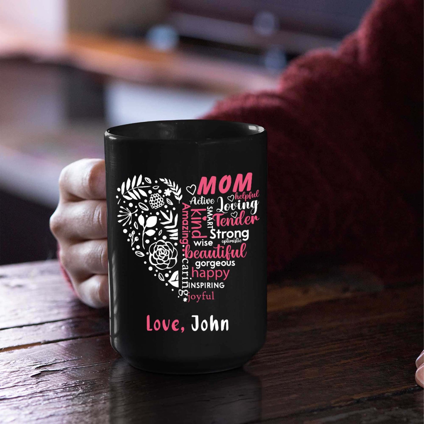 Customized Ceramic Coffee Mug For Mom