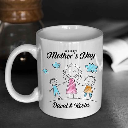 Happy Mother's Day Personalized Coffee Mug