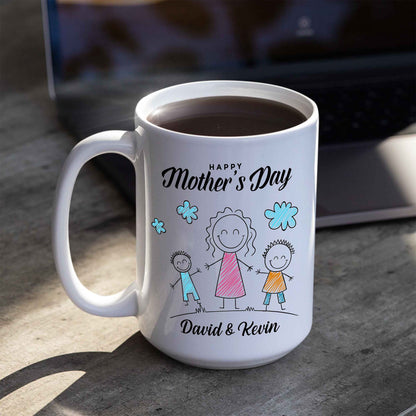 Happy Mother's Day Personalized Coffee Mug